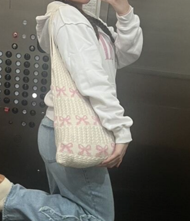 Bow Coquette Tote Bag
