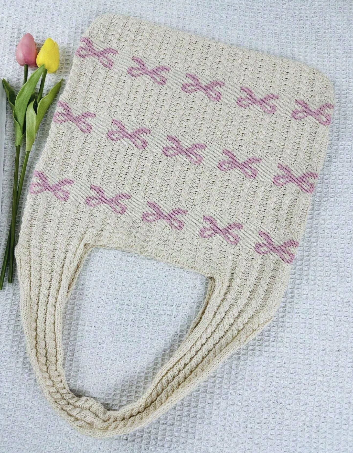Bow Coquette Tote Bag
