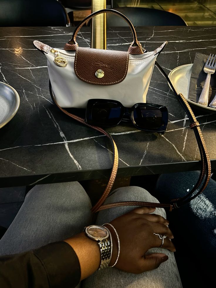 Handle Mini Pouch Bag with Strap, Small Crossbody Shoulder Purse for Women (Paper)