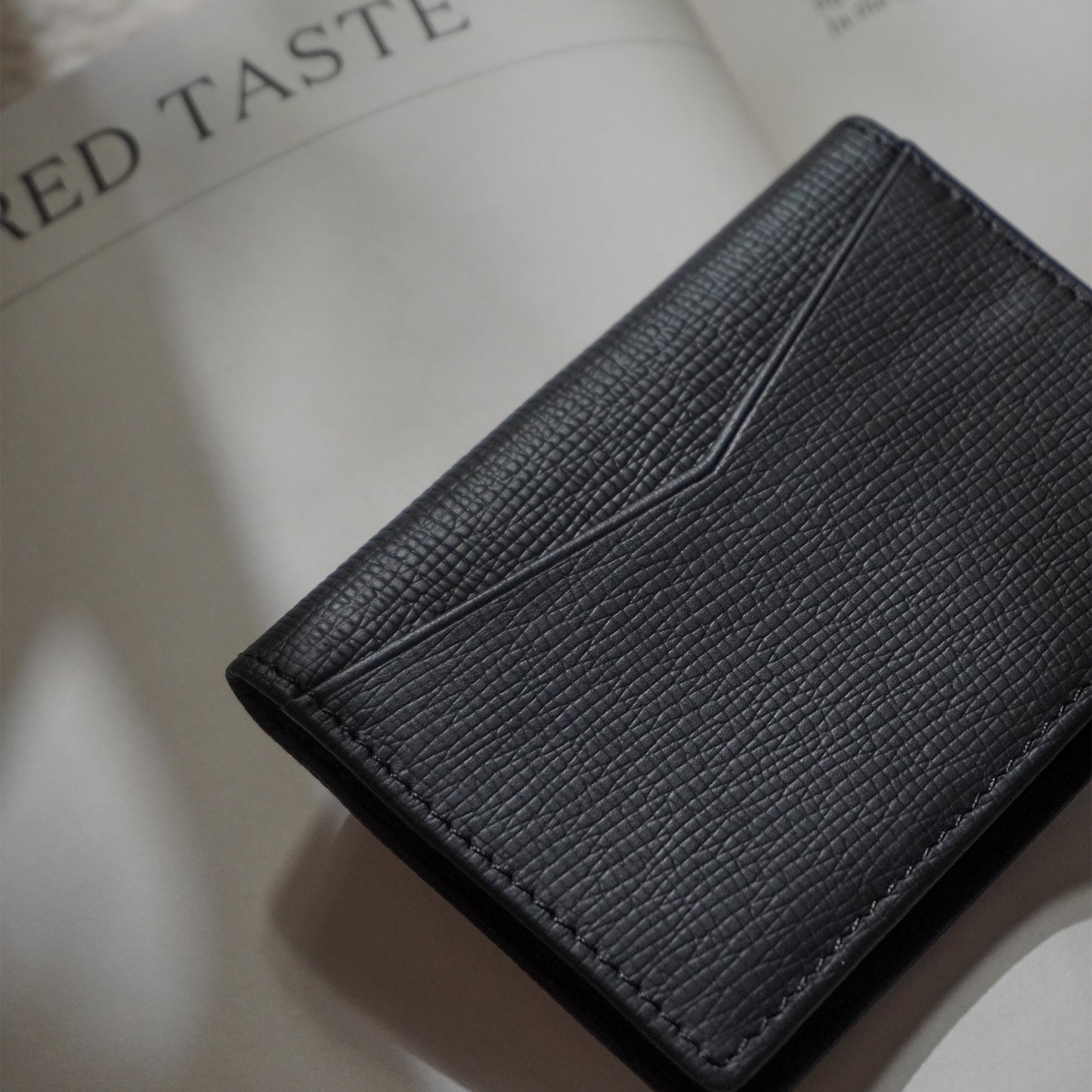 Genuine Cowhide Leather Card Holder