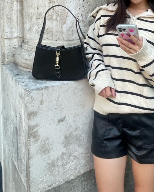 Jackie Shoulder Bag 2 Colors– Classic Minimalist Bag in 2 Colors for Everyday Elegance