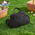 Sanrio Hello Kitty Face Duffle Bag – Black Lightweight Travel Gym Weekender Carry-On Tote