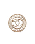 Paris Gold Plated Brooch,Vintage-Inspired Fashion Pin for Women