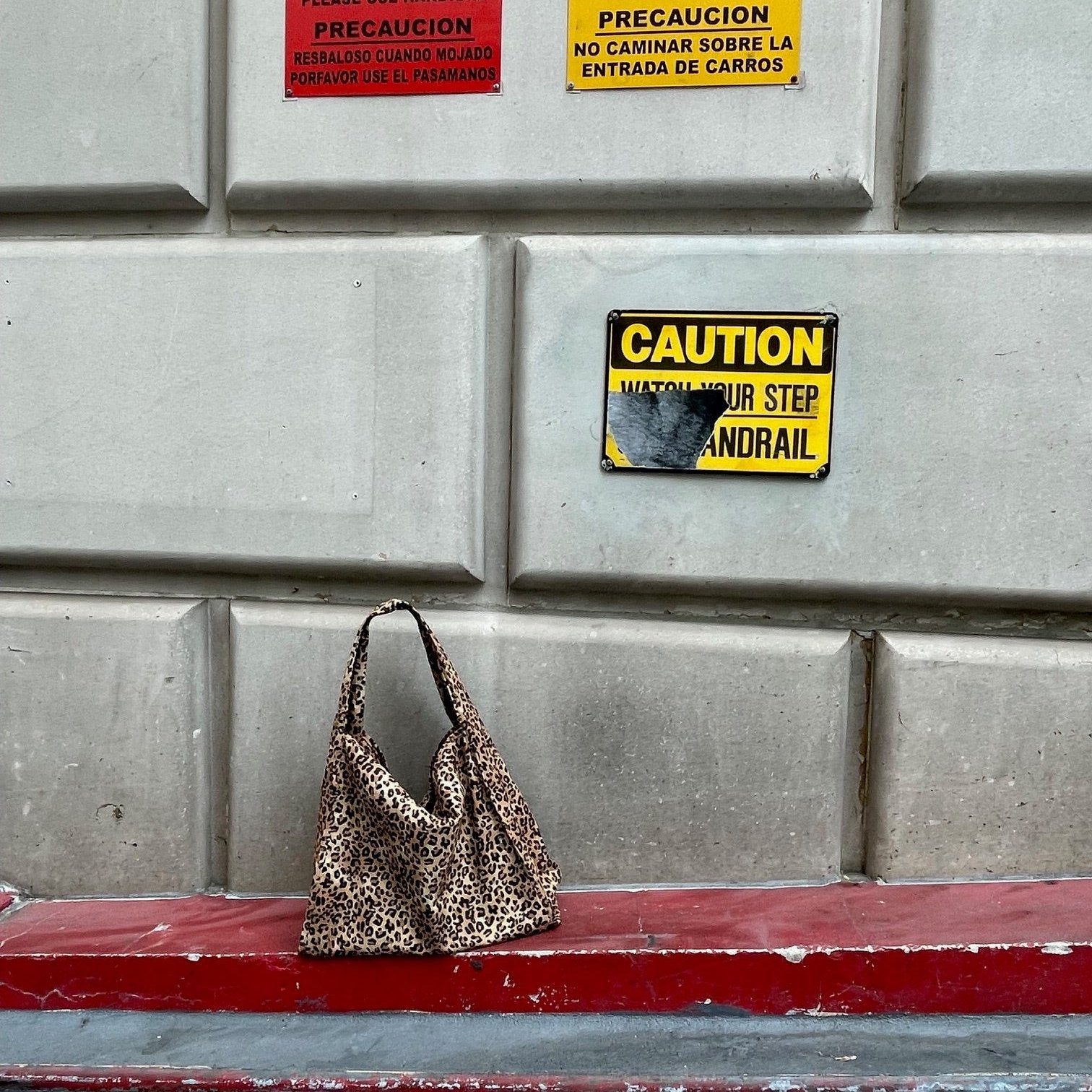 Leopard Large Capacity Shoulder Canvas Bag