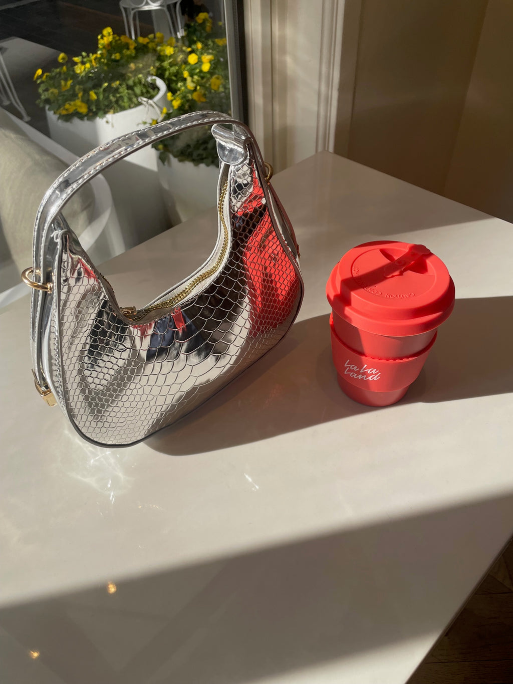 Metallic Chelsea Mini Hobo Bag – Trendy Shoulder Purse for Night Out & Everyday Glam