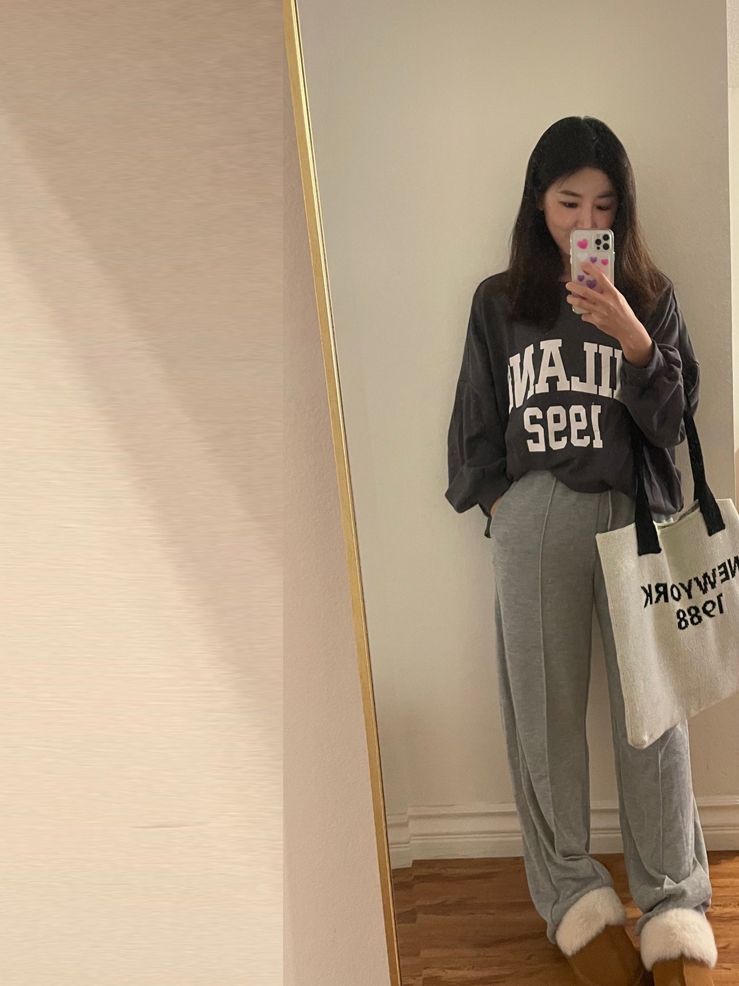 Daily ♥ MILANO Gray Sweatshirts