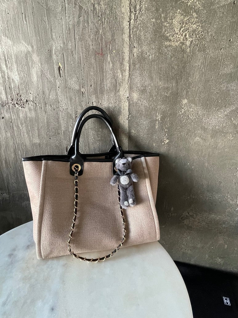 Cha Cha Canvas Chain Tote
