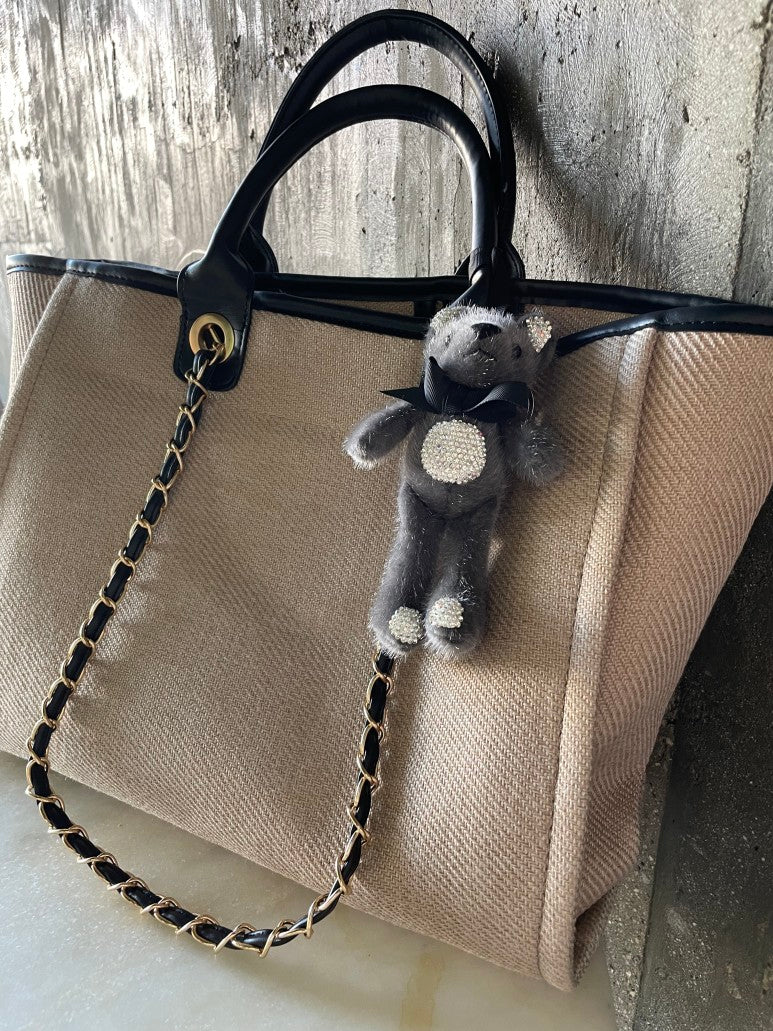 Cha Cha Canvas Chain Tote