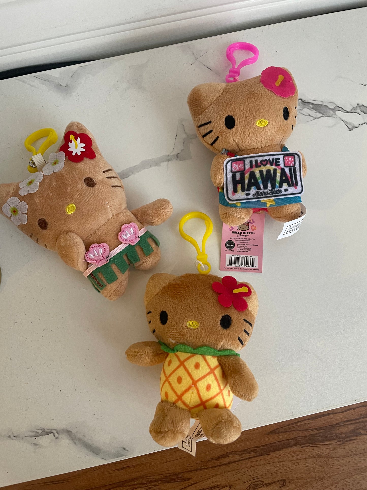 Hawaii Edition♥ Hello Kitty Keyring/Keychain 3