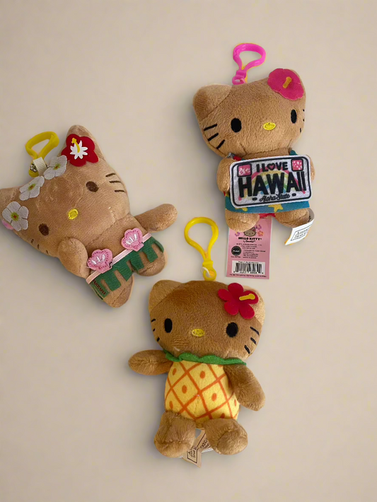 Hawaii Edition Hello Kitty Keyring/Keychain 3