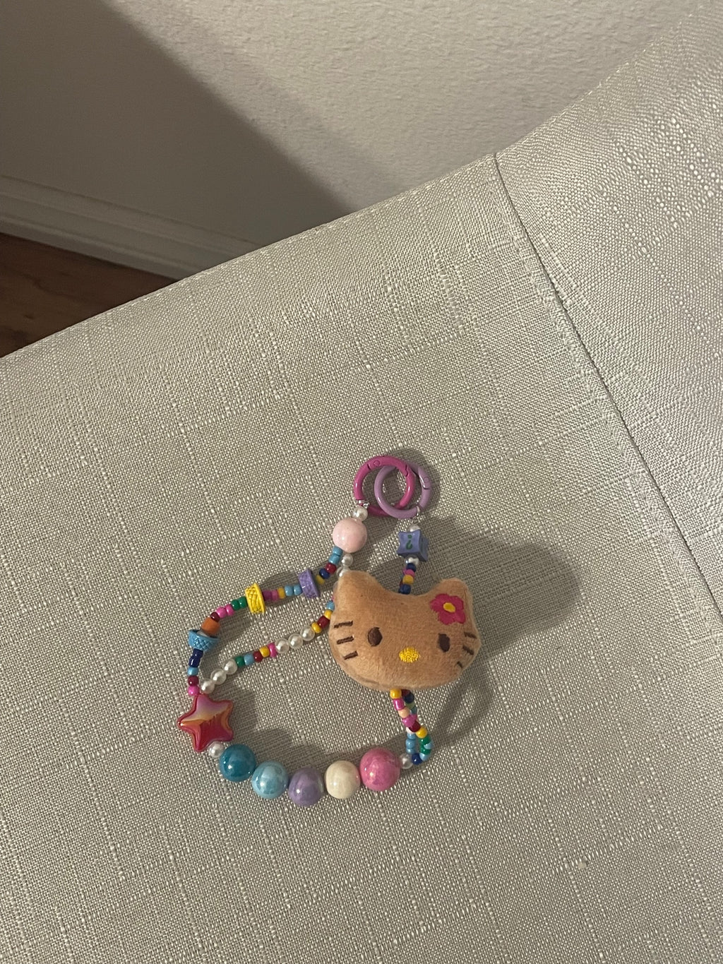 Hello Kitty (Tanned) Keyring/Keychain