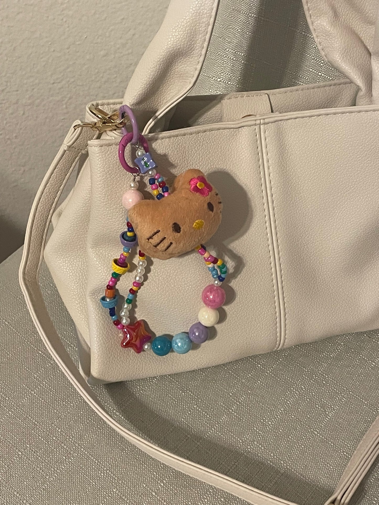 Hello Kitty (Tanned) Keyring/Keychain