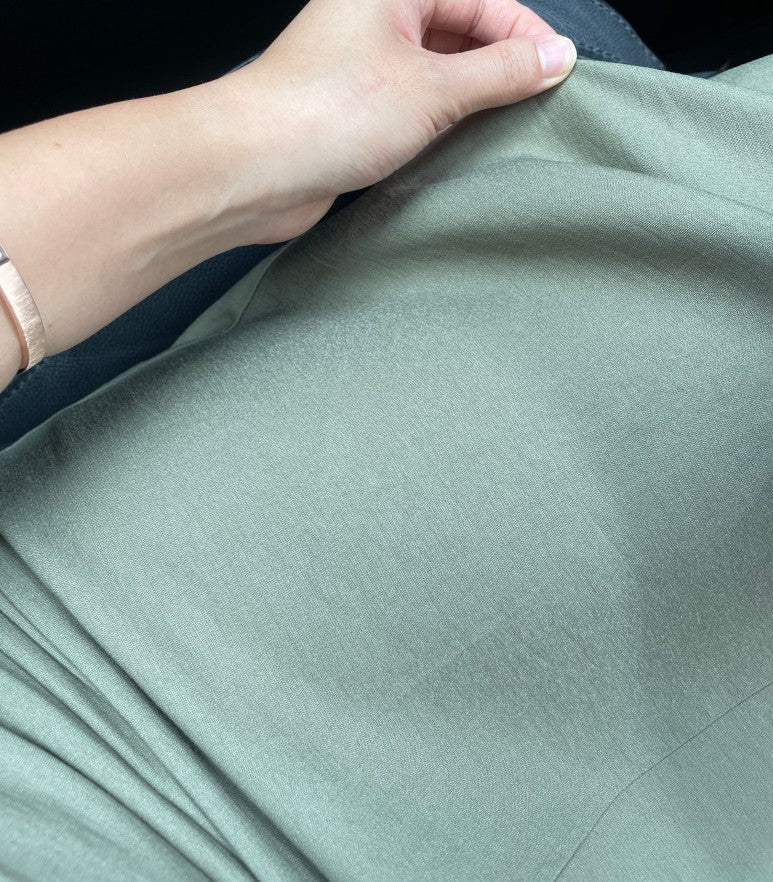 Lux ♥ Safari Rayon Shirt & Skirt Set (without belt)