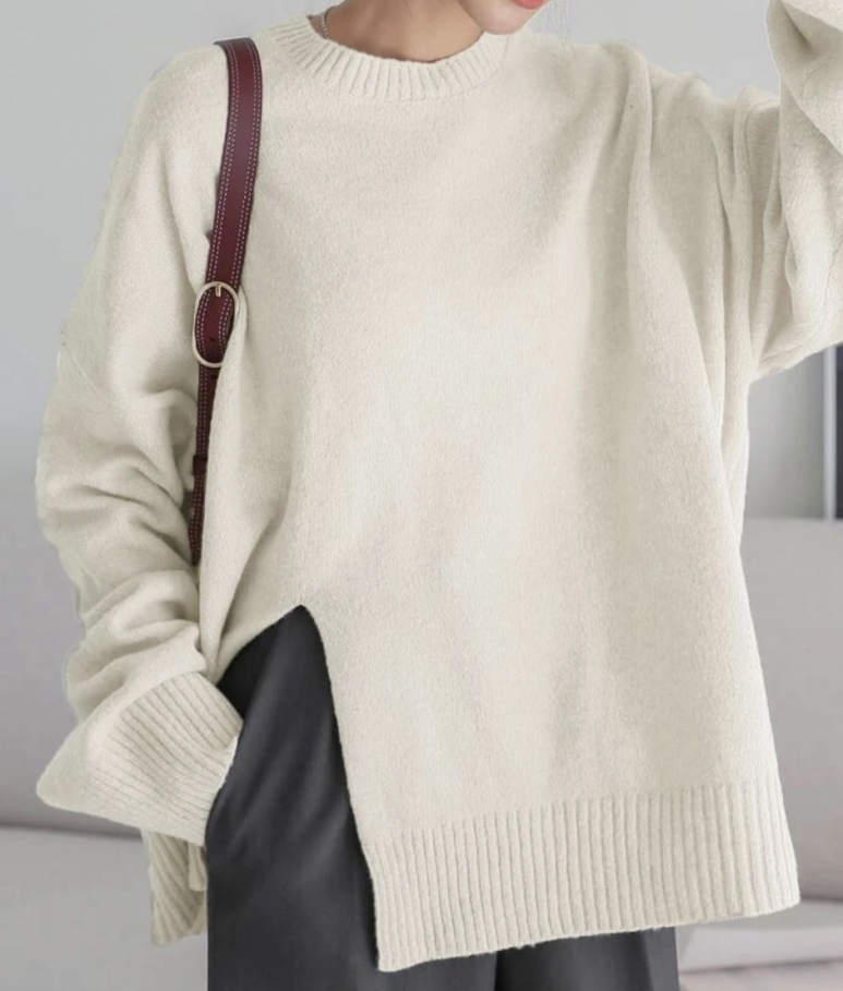 Simple&Chic♥ Fluffy Slip Sweater 5 Colors