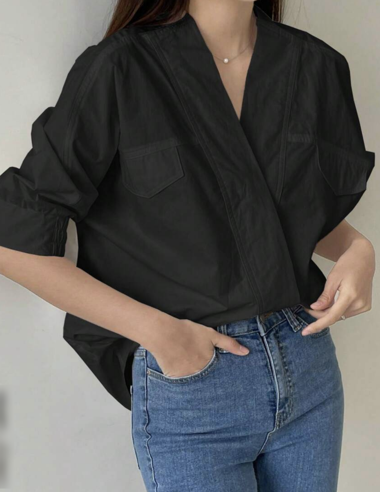 Daily Wear♥ Loose Fit Shirt Blouse