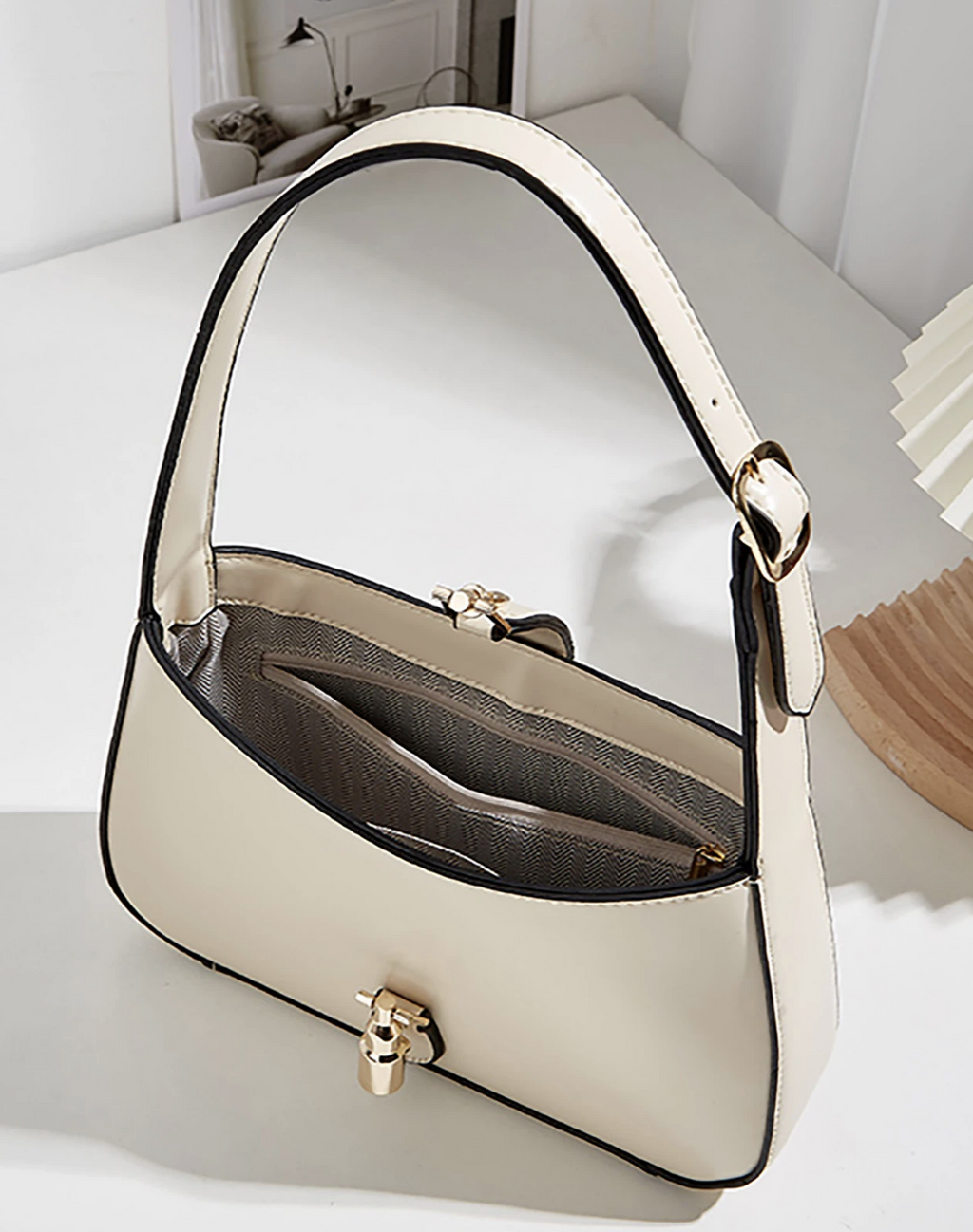 Jackie Shoulder Bag 2 Colors– Classic Minimalist Bag in 2 Colors for Everyday Elegance