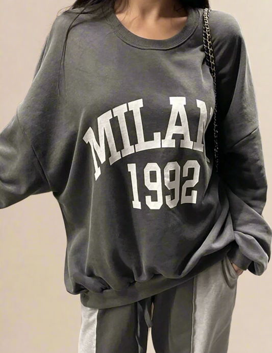 MILANO Gray Sweatshirts