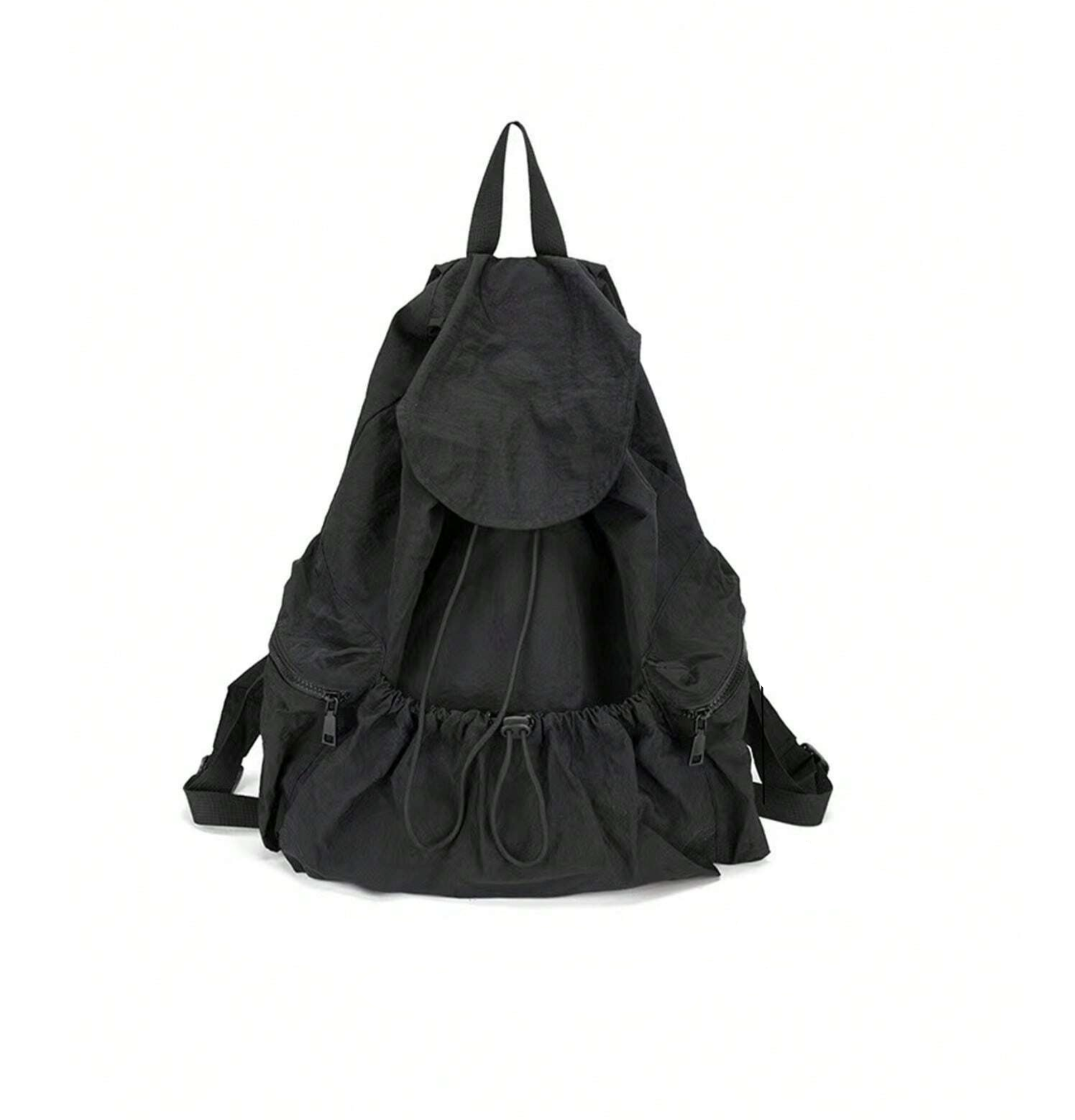 Nylon Drawstring Lightweight Backpack – Durable & Compact Travel Bag for Everyday Use