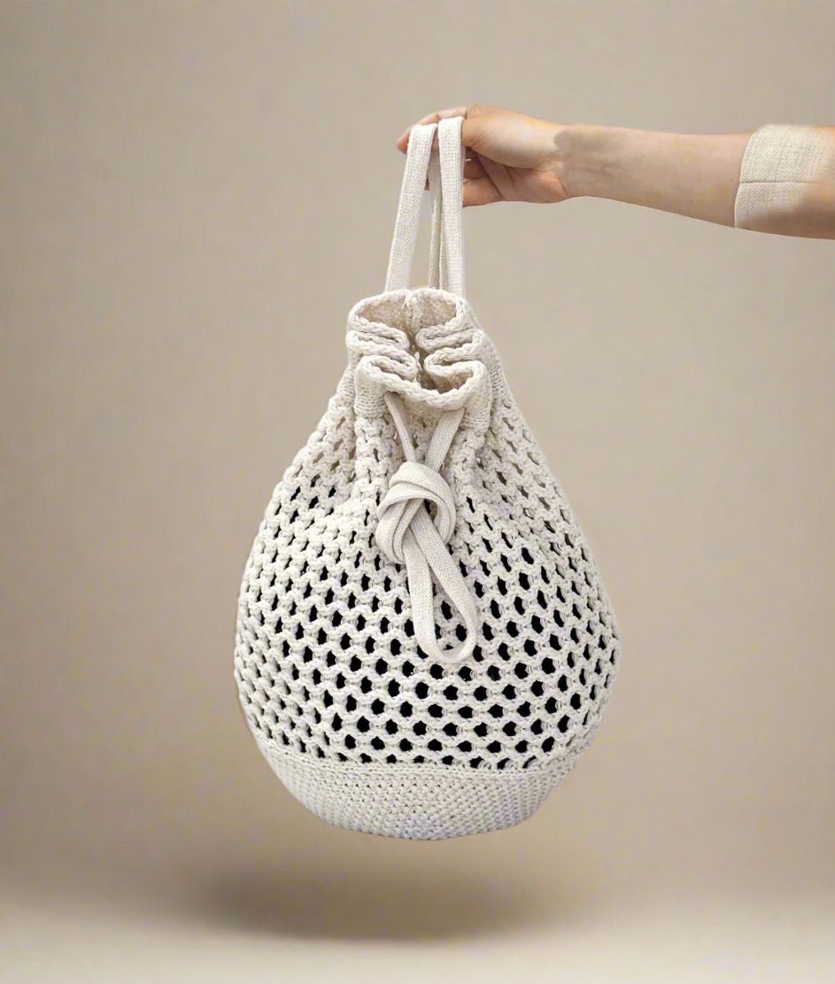 Crochet Bucket Backpack