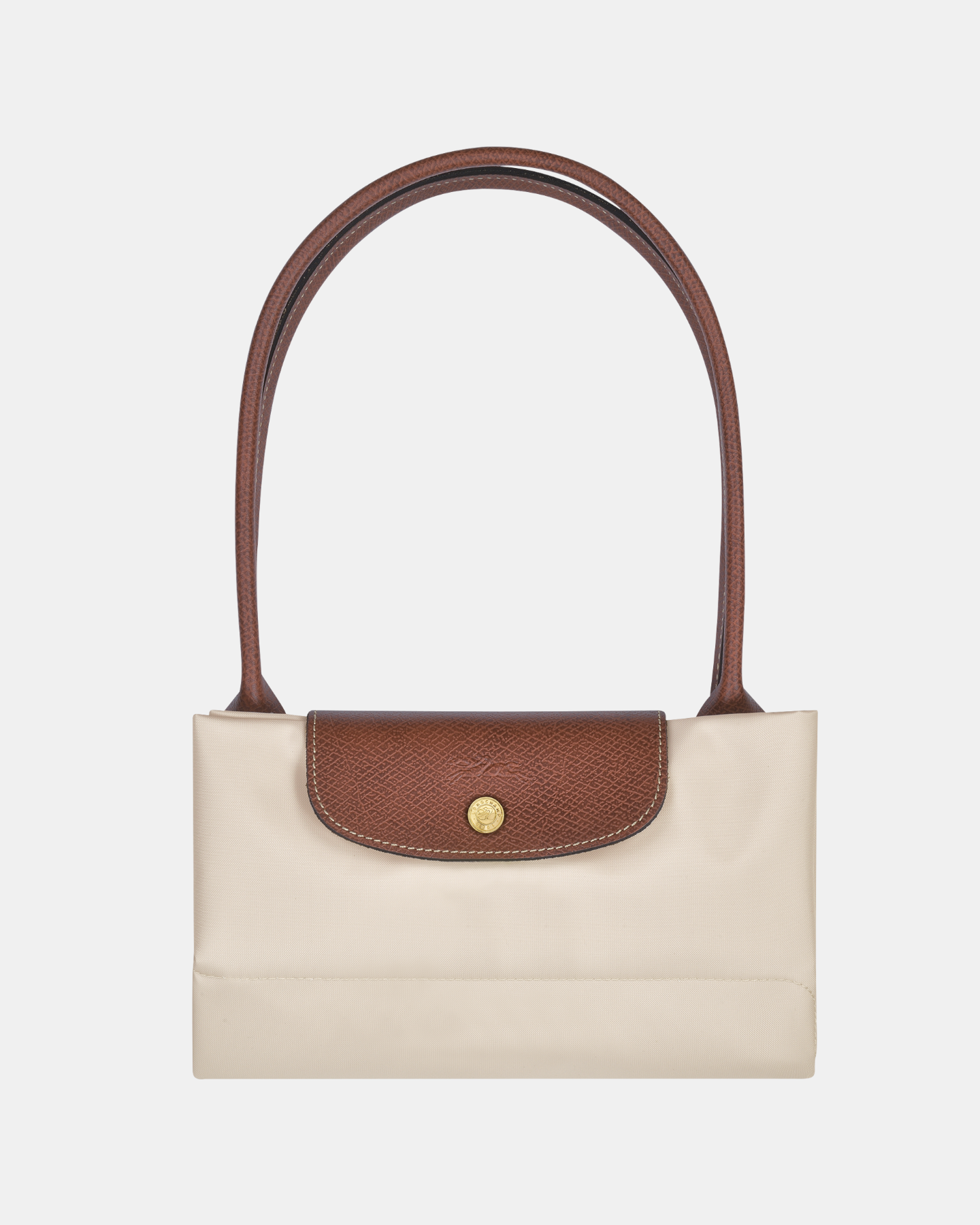 Nylon Canvas Large Tote Bag with Leather Handles(Paper), Lightweight, Durable Shoulder Bag for Everyday Use
