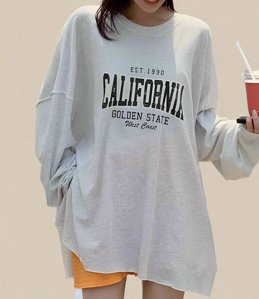 California Split Drop Longsleeve