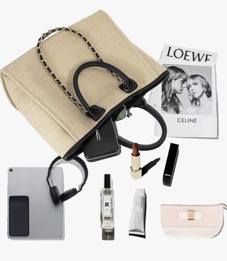 Cha Cha Canvas Chain Tote