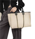Cha Cha Canvas Chain Tote