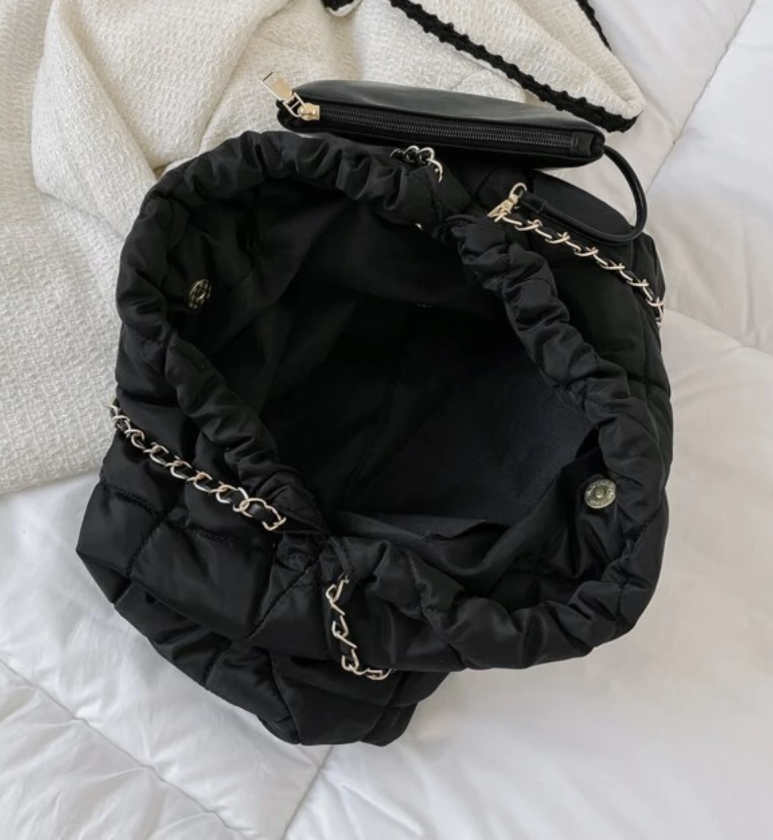 Light(보부상백!!)♥ Cushion Quilted Shoulder Bag