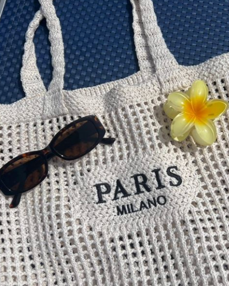 Paris Crochet Tote Bag & Milano Knit Tote Bag – Stylish Handmade Lightweight Bags for Everyday Use