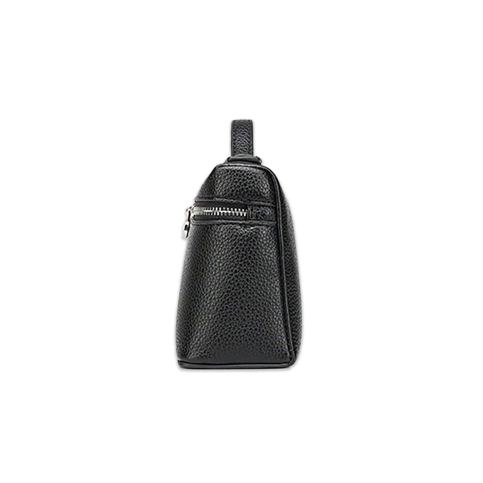 Vegan Leather Crossbody Bag, L19 Top-Handle Shoulder Handbag