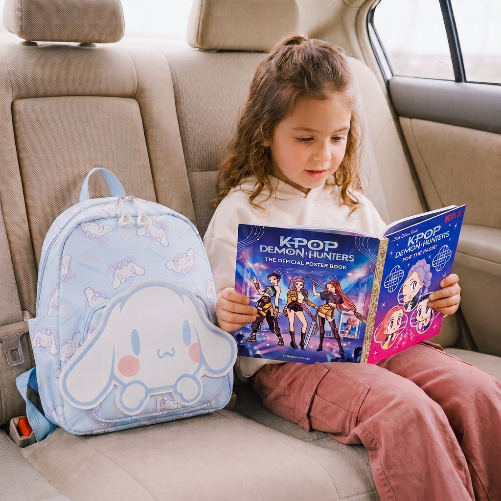 Sanrio Cinnamoroll Mini Backpack – Cute Kawaii Travel School Backpack for Women & Kids