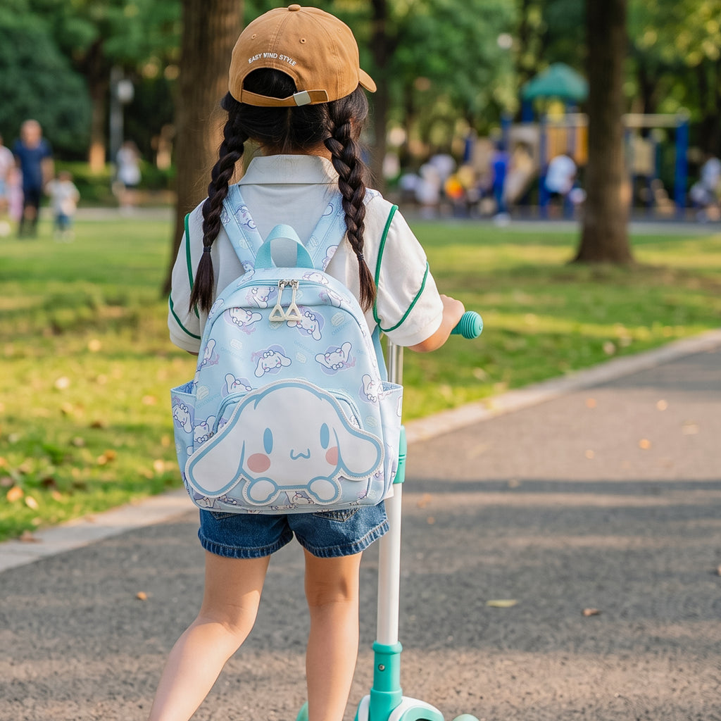 Sanrio Cinnamoroll Mini Backpack – Cute Kawaii Travel School Backpack for Women & Kids