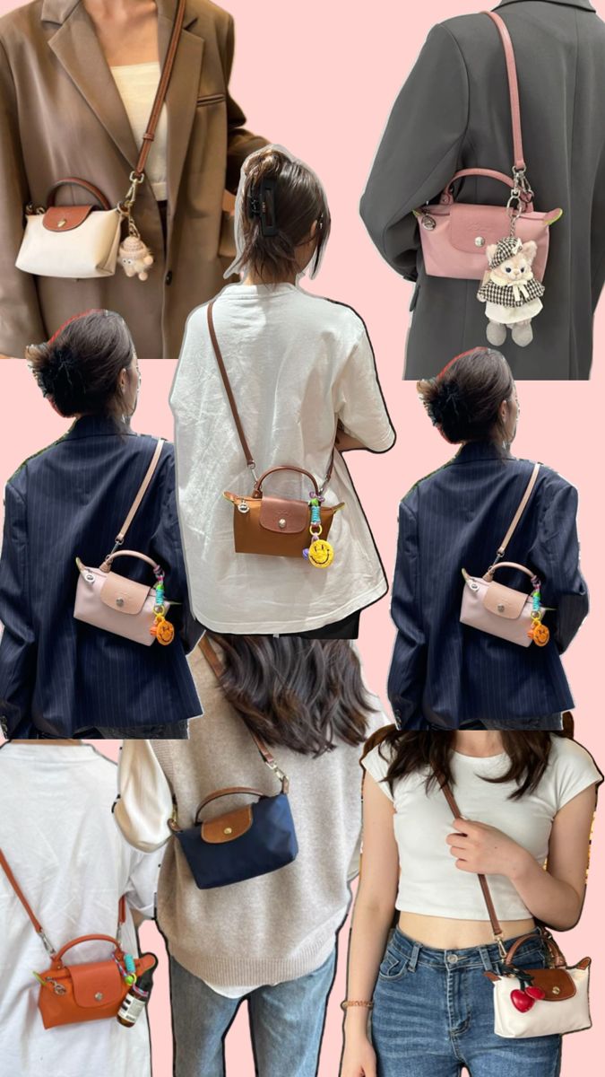 Handle Mini Pouch Bag with Strap, Small Crossbody Shoulder Purse for Women (Paper)