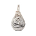 Crochet Bucket Backpack, Stylish Knit Backpack for Casual & Everyday Use