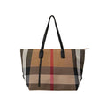 Plaid Canvas Tote Shoulder Bag, Large Capacity Handbags for Women