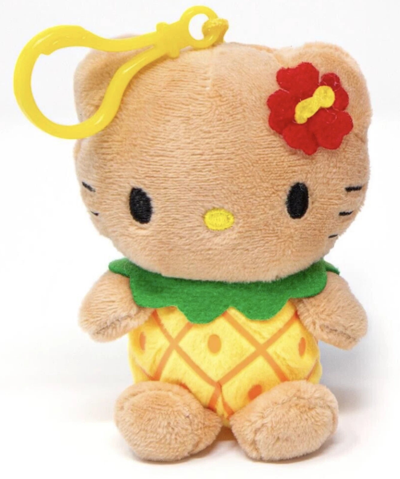 Hello Kitty Hawaii Edition Keychain – Cute Sanrio Hawaiian Keyring Bag Charm Souvenir Gift