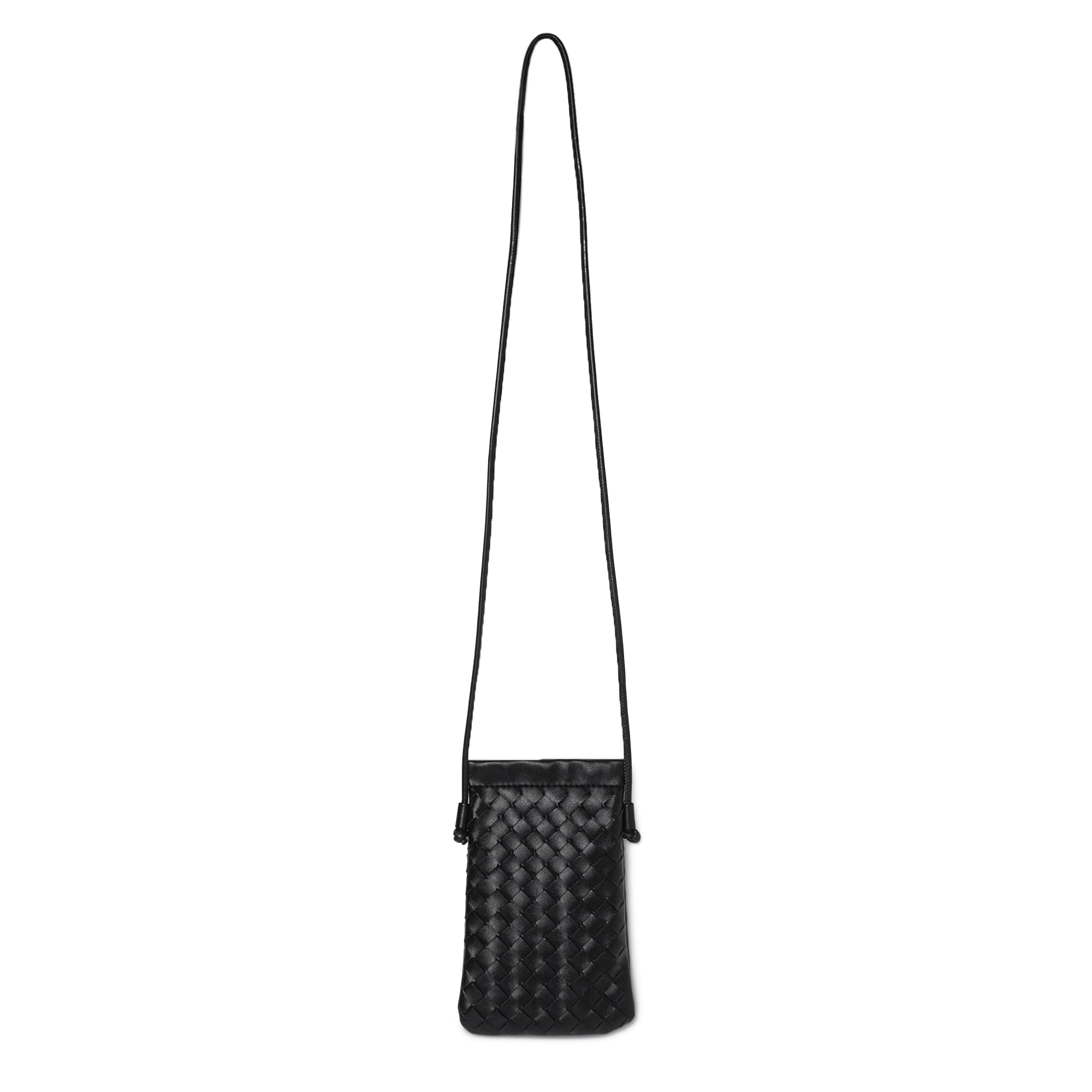 Mini Woven Crossbody Bags for Women, Trendy Vegan Leather Shoulder Bag